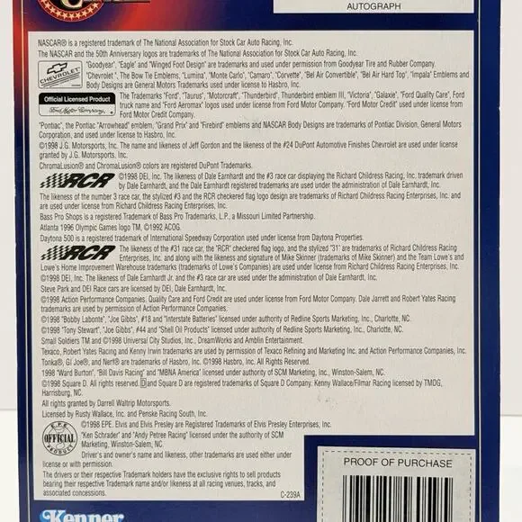 Racing Champions Winners Circle Cool Customs #28 Kenny Irwin 1:64 Diecast - Picture 6 of 6